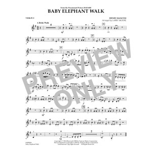 Baby Elephant Walk - Violin 2